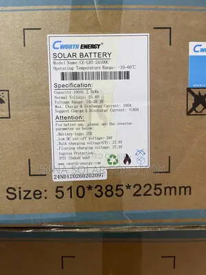 2.5kwh / 24v C Worth Lithium Battery