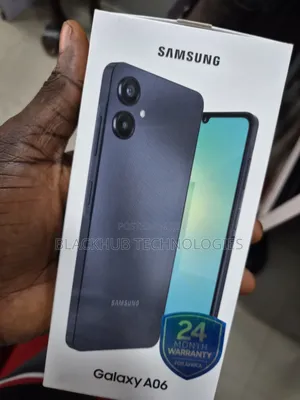 New Samsung Galaxy A06 64 GB Black