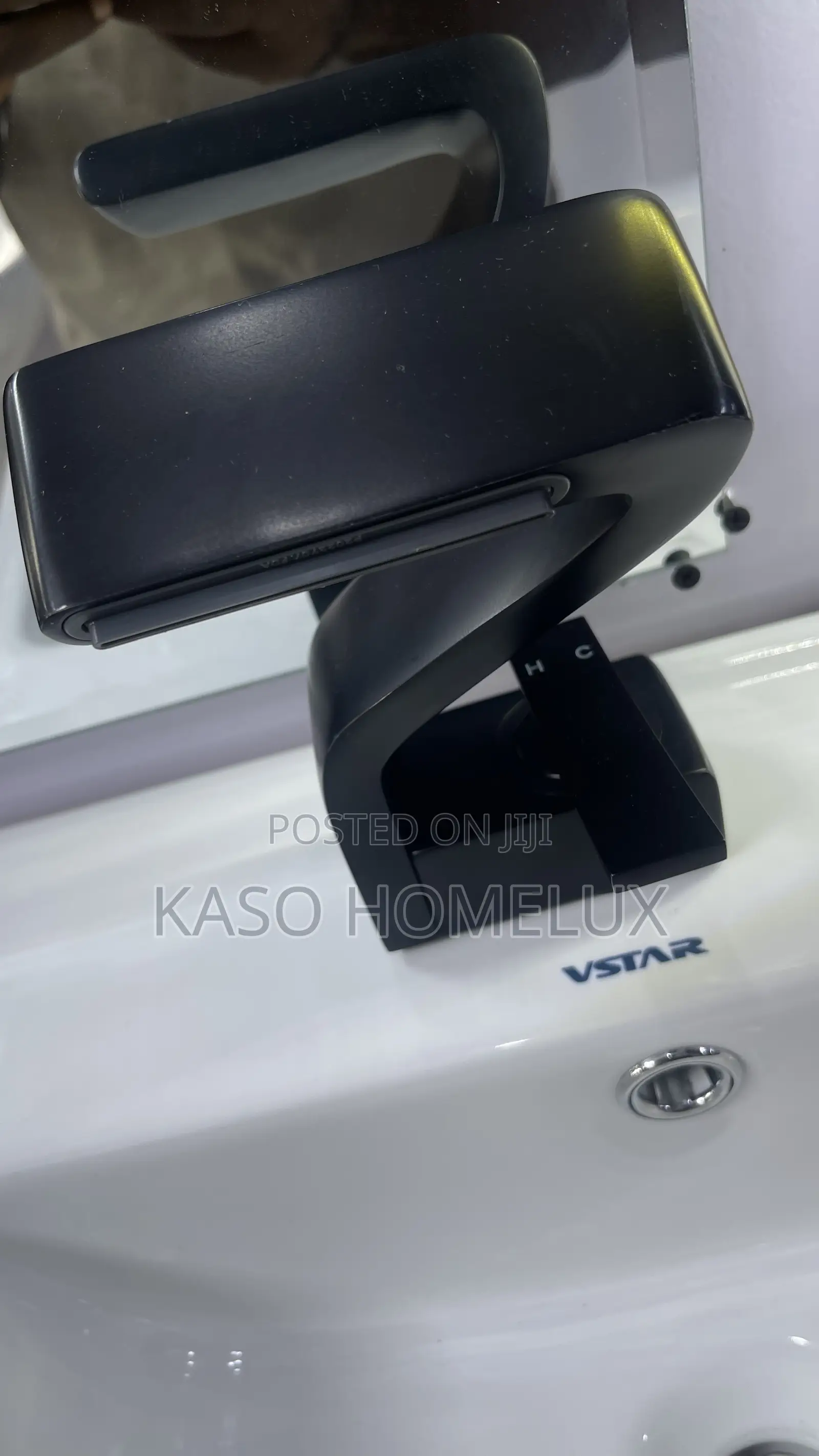Matte Black Basin Faucet