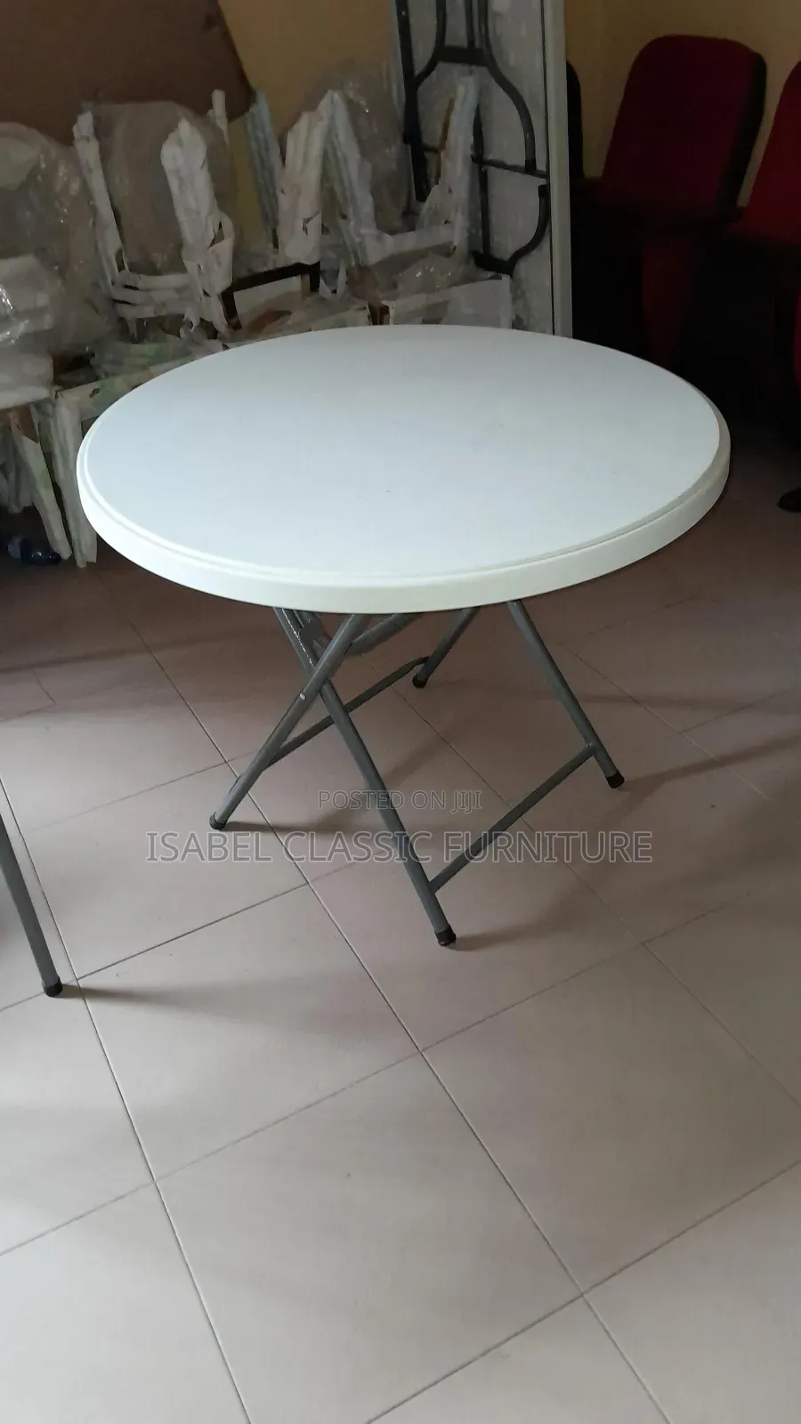 Imported 3ft Round Banquet Tables by 4 Seaters Available Now