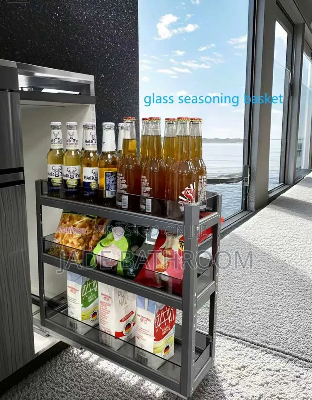 Seasoning Basket Glass