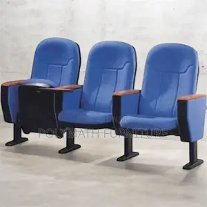 Auditorium Chair Blue Color 3in1