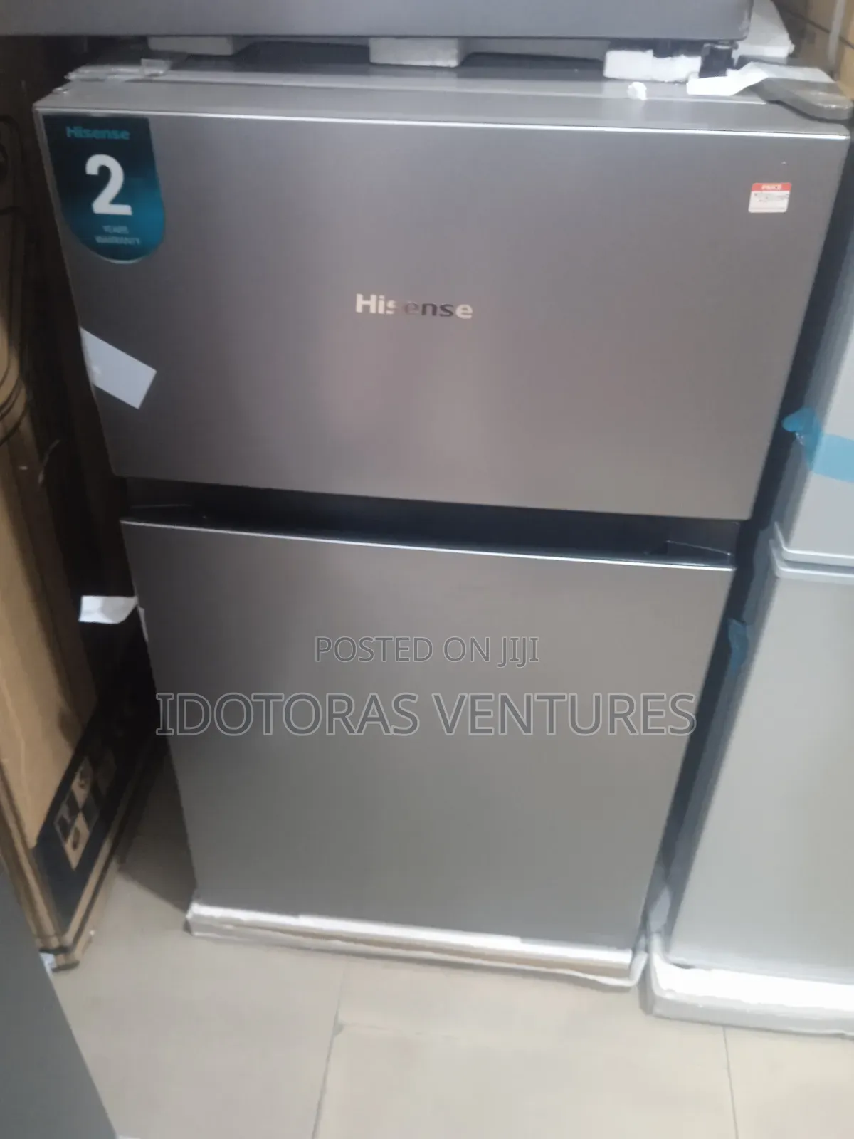Hisense Double Door Refrigerator 100l