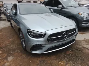 New Mercedes-Benz E350 2021 Silver