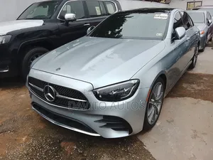 New Mercedes-Benz E350 2021 Silver