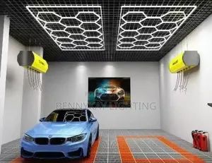 White Hexagon Light