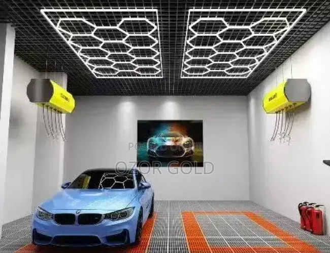 White Hexagon Light