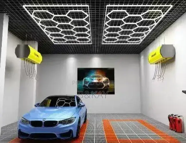 White Hexagon Light