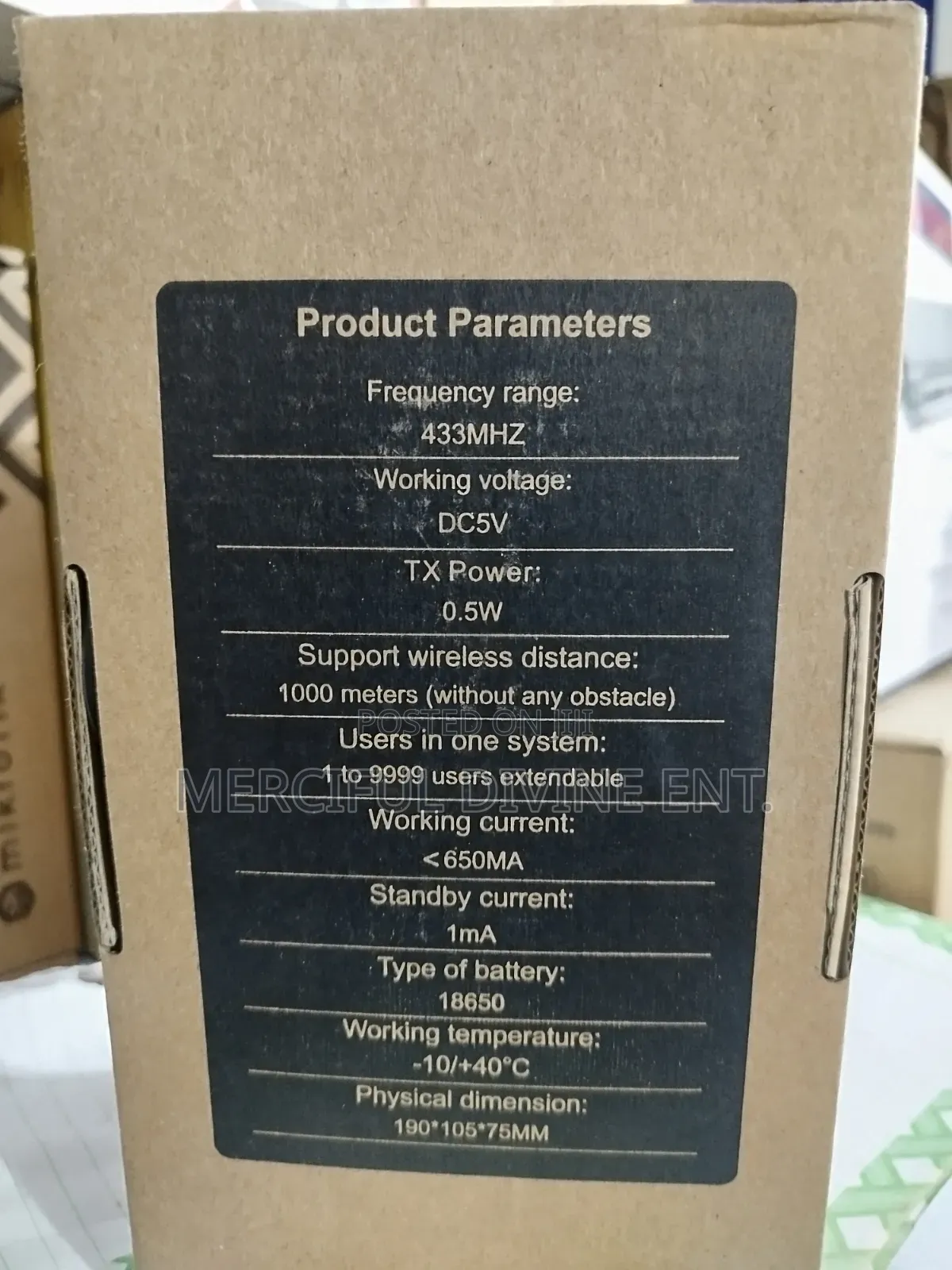 Wireless Display Intercom Phone