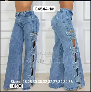 Butterfly Jeans for Ladies