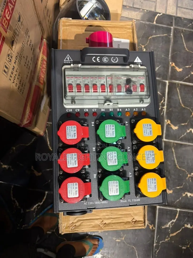 9 Ch Stage Power Distribution Box