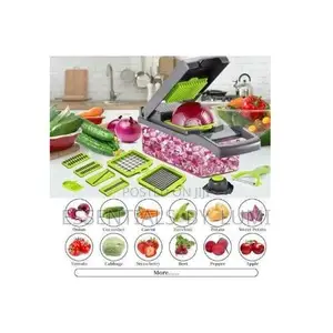 16-in-1 Kitchen Slicer-Veggie Cutter With Storage Container