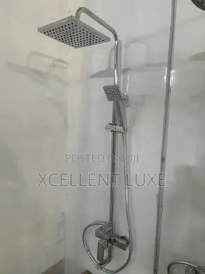 Chrome Shower Mixer With High Pressure