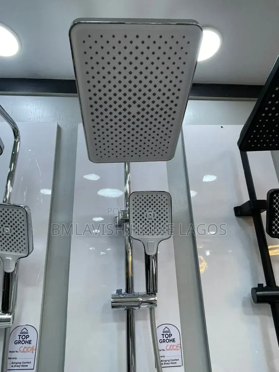 Original Standing Shower Mixer Set