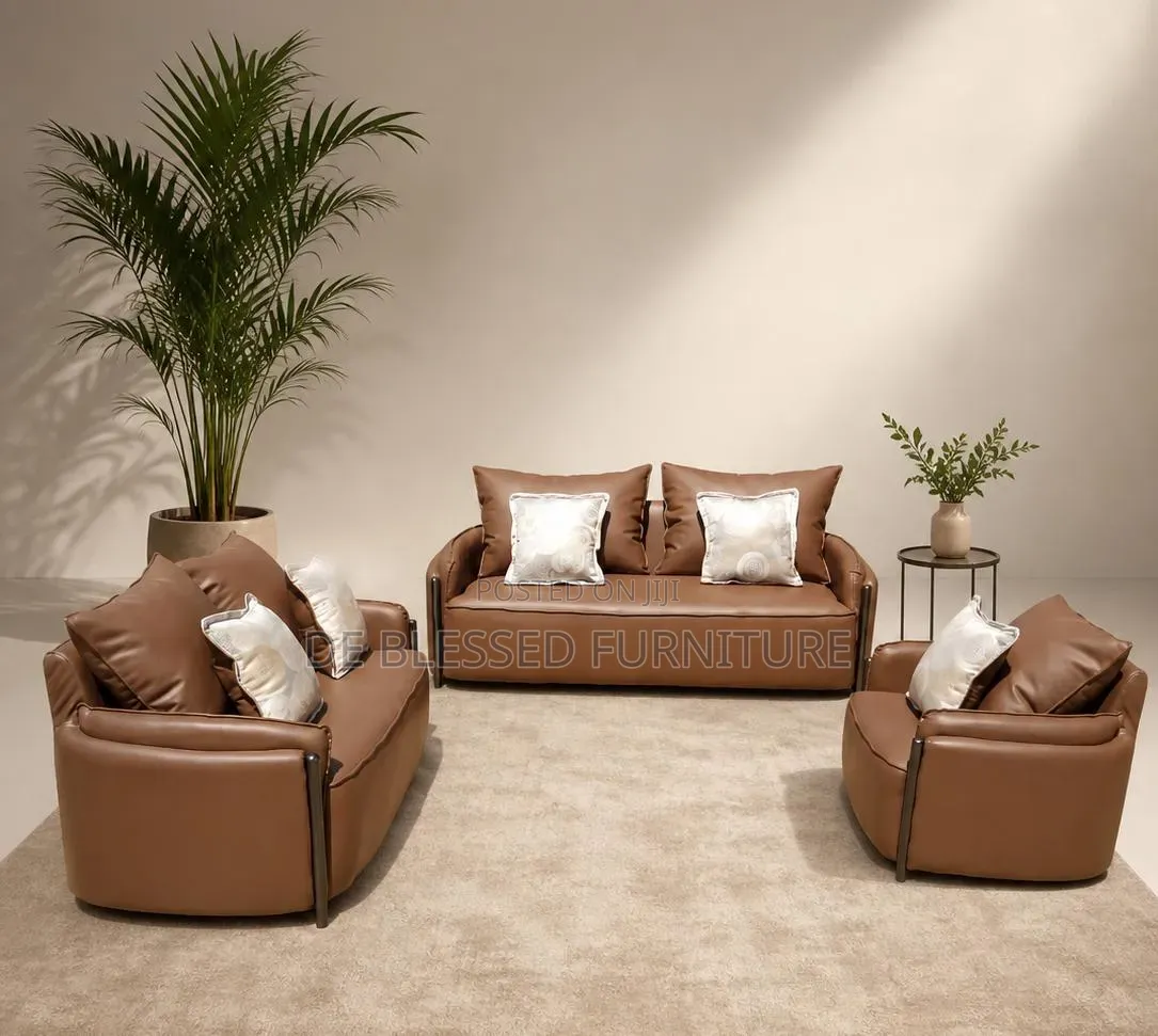 Imported Leather Sofa