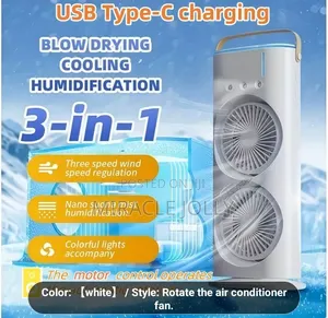 Rechargeable Mini Air Conditioner Fan