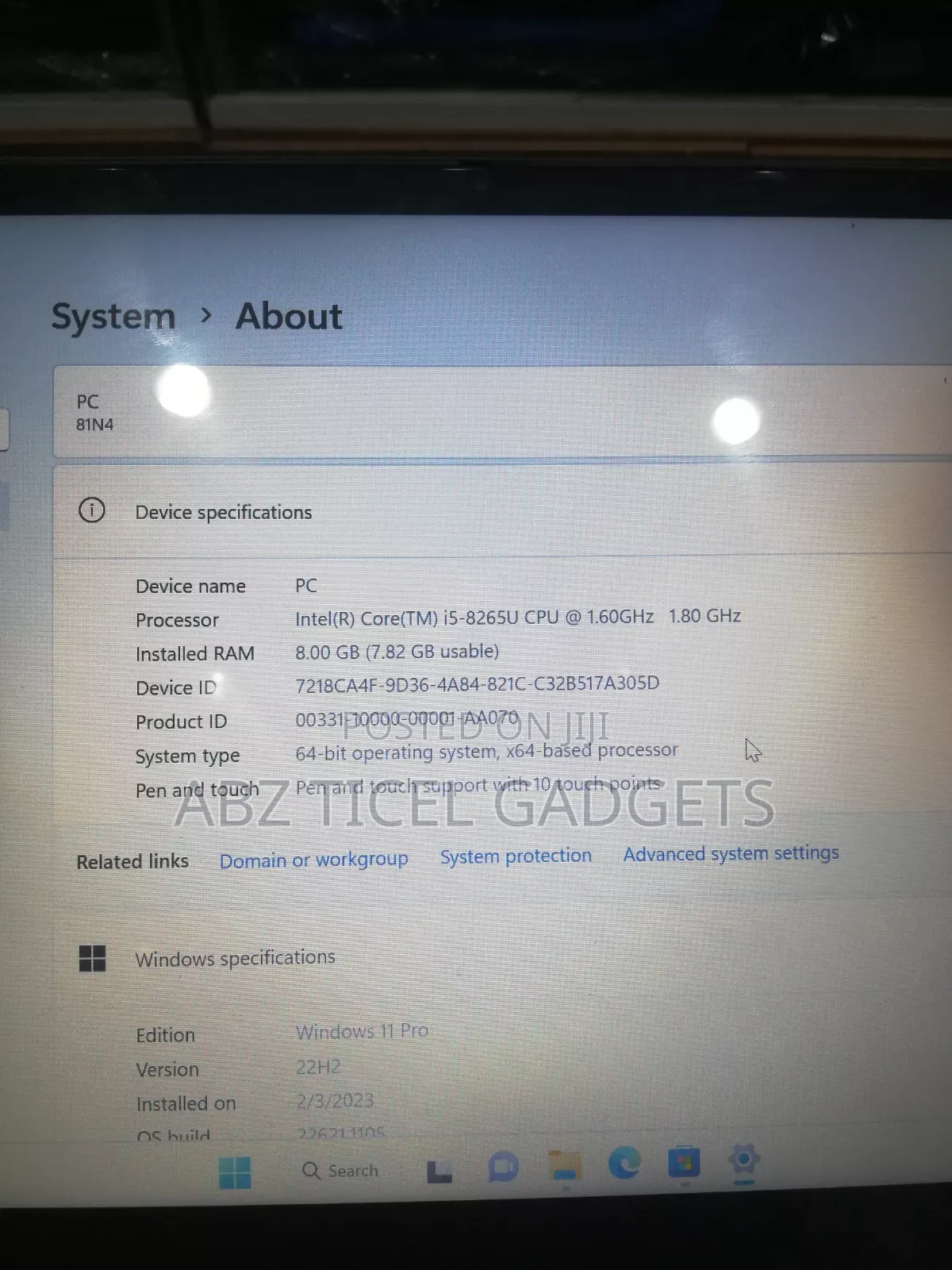 Laptop Lenovo IdeaPad 330C 8GB Intel Core i5 SSD 256GB