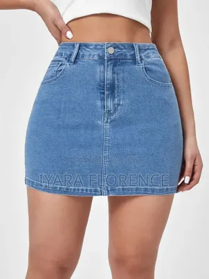 Short Jean Skirt