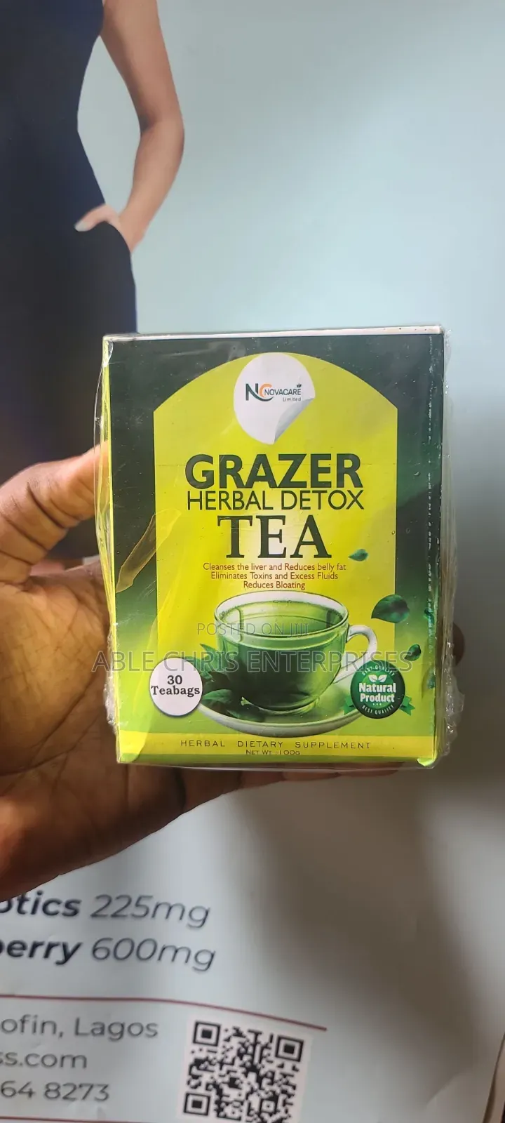 Nova Grazer Herbal Detox Tea