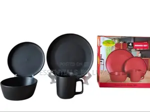 4pcs Luxury Stoneware Dinner Set With Carton