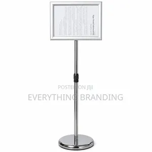 Foyer Stamper Frame Stand for Office Display Signage