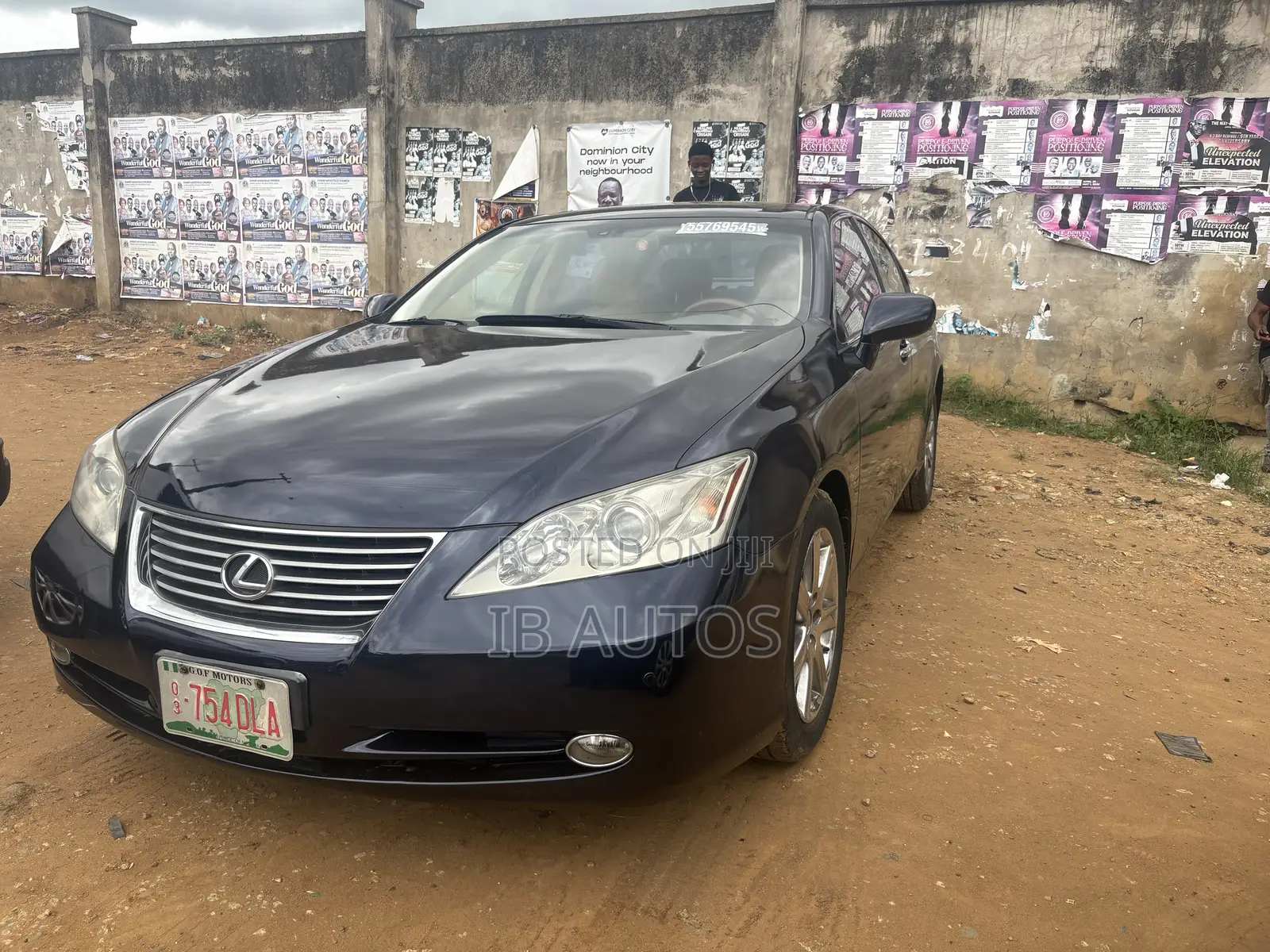 Lexus ES 350 2008 Blue