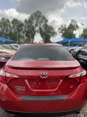 Toyota Corolla S 4dr Sedan (1.8L 4cyl CVT) 2014 Red