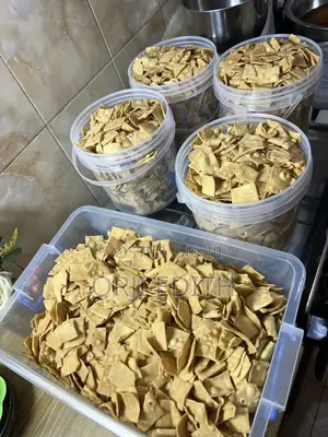 Rich Milky Chinchin Flakes and Plantain Chips., Highly Addictive
