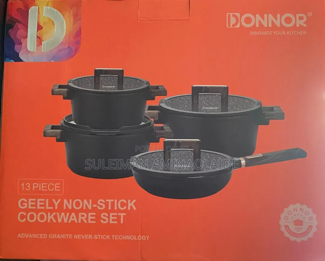 Donner Cooking Pots 13pcs