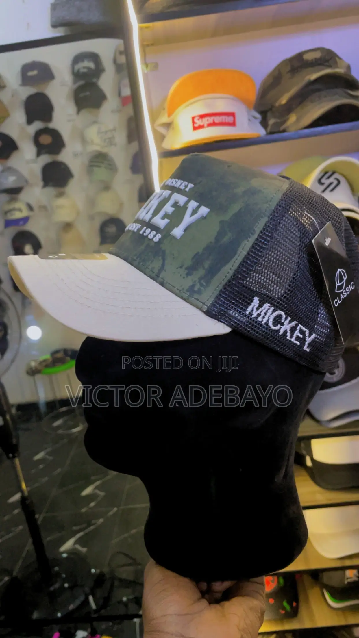 Fitted Face Cap