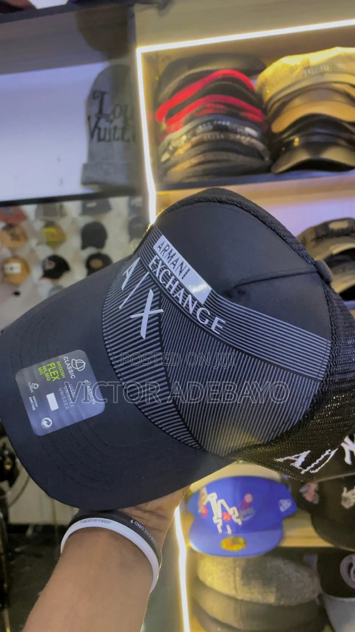 Fitted Face Cap