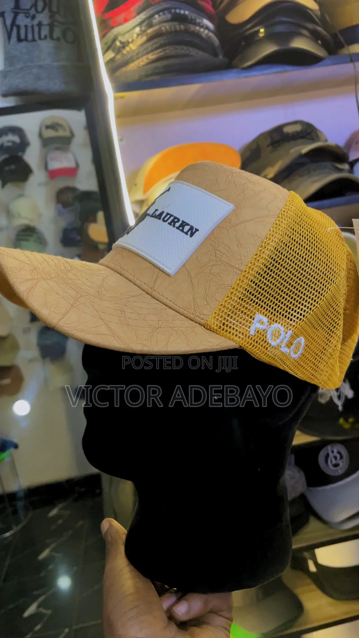 Fitted Face Cap