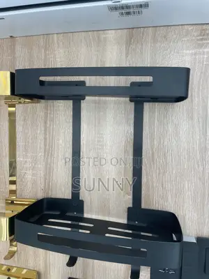 Bathroom Shelves Gold Stainless Nd Black