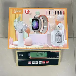 6-in-1 D96 Plus Smartwatch Gift Set
