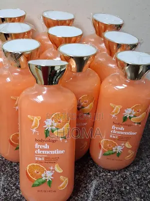 Bodycology Fresh Clementine 2 in 1 Body Wash Bubble Bath 473 Ml