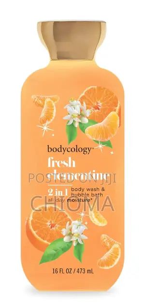 Bodycology Fresh Clementine 2 in 1 Body Wash Bubble Bath 473 Ml