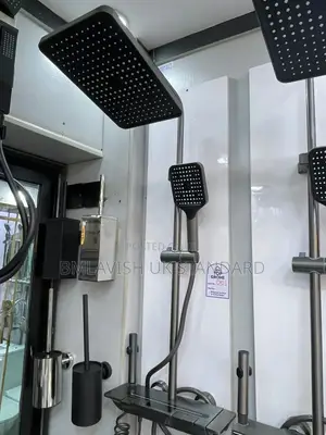 Piano Gray Shower Set