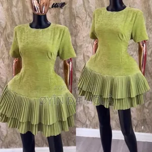 Pleated Classy Dress