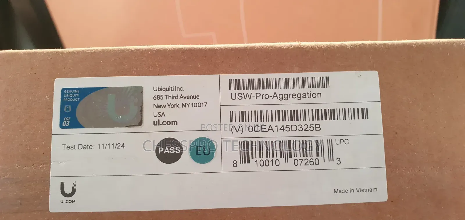 Ubiquiti Unifi Usw-Pro-Aggregation Switch