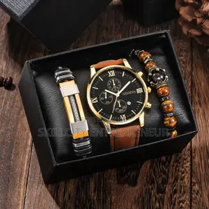 Geneva 3-in-1 Wrist Watch