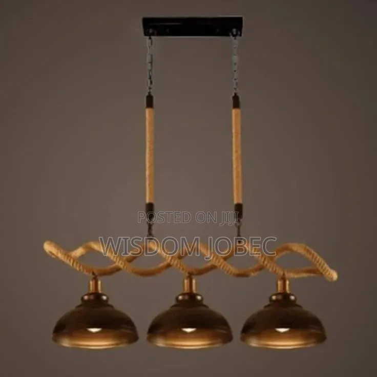 Industrial-Style 3-Light Pendant