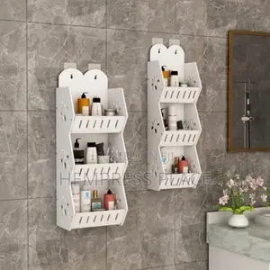 3 Layer Bathroom Wall Mounted Storage Rack