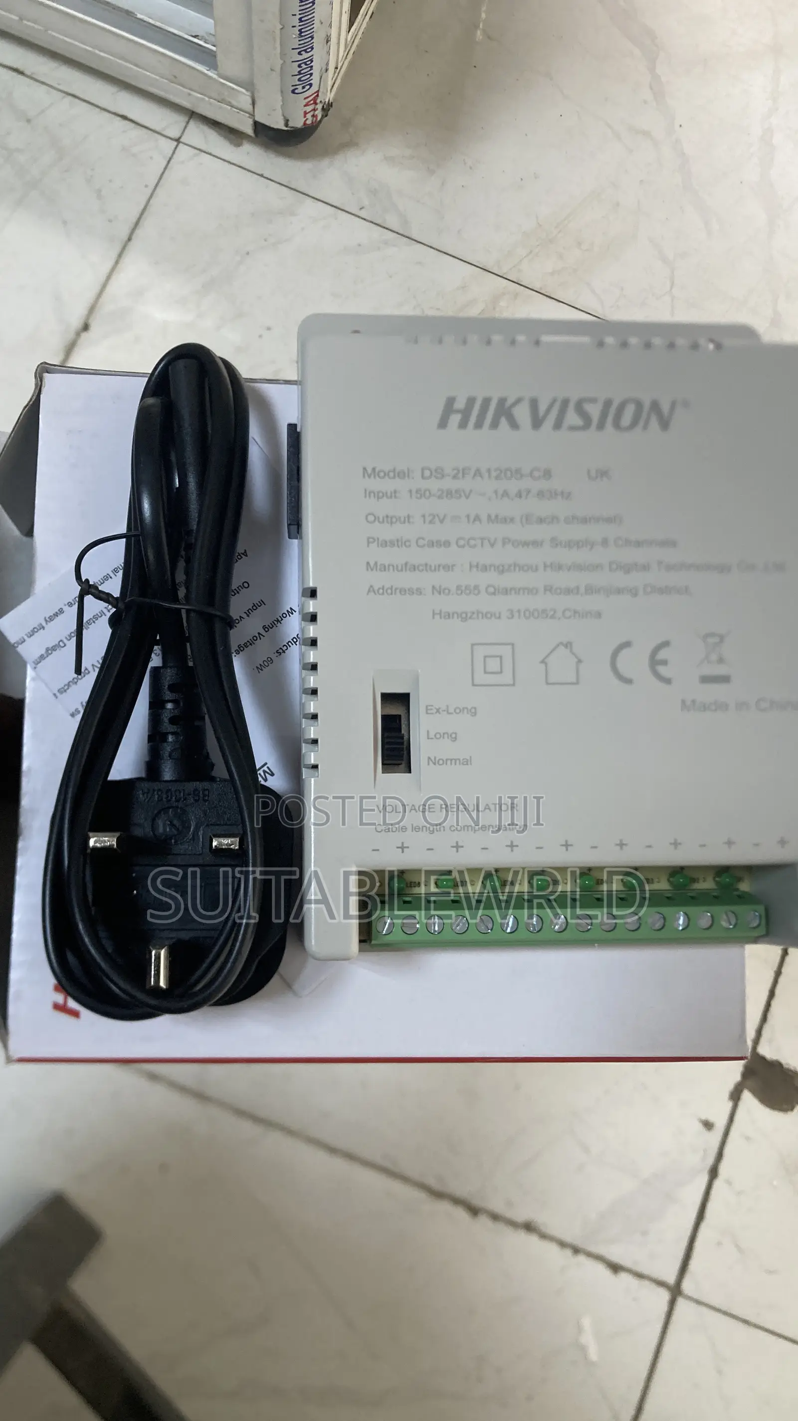 8channel Power Supply Hikvision