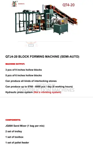 Automatic Block Machine Hydraulic Press