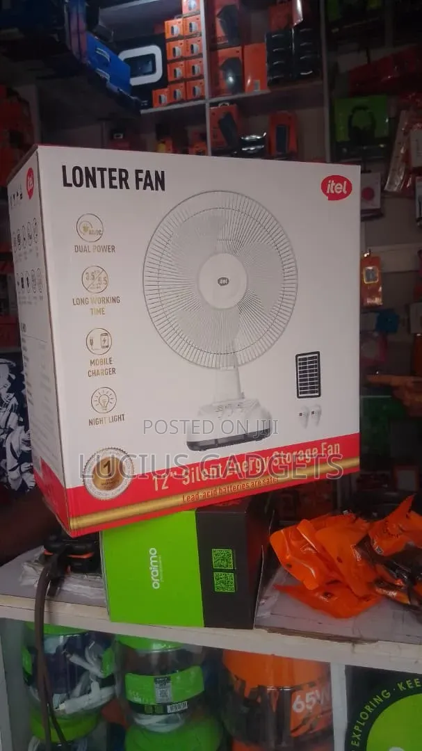 Itel 12inch Table Fan