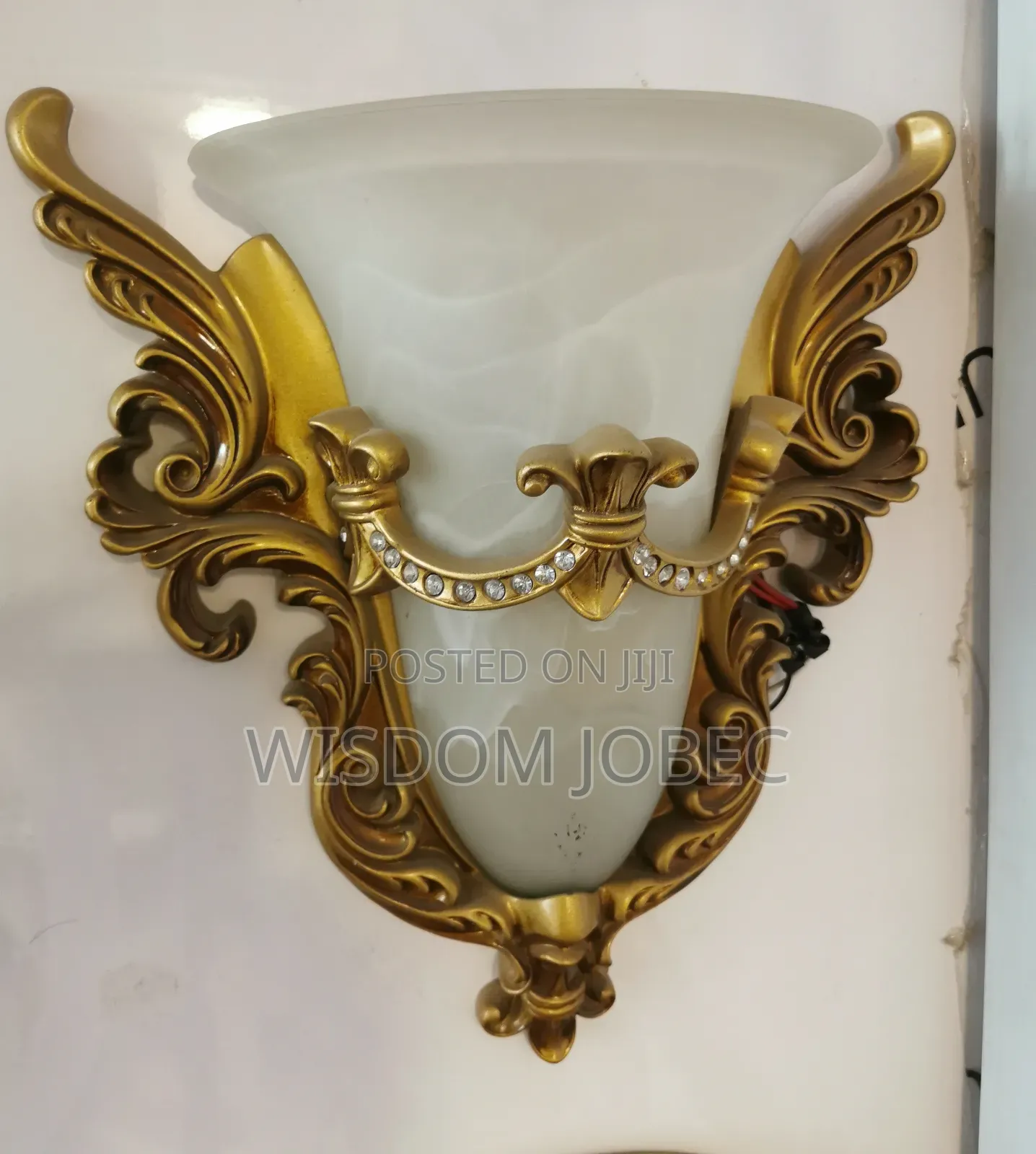 Nordic Gold Buckhorn Wall Light
