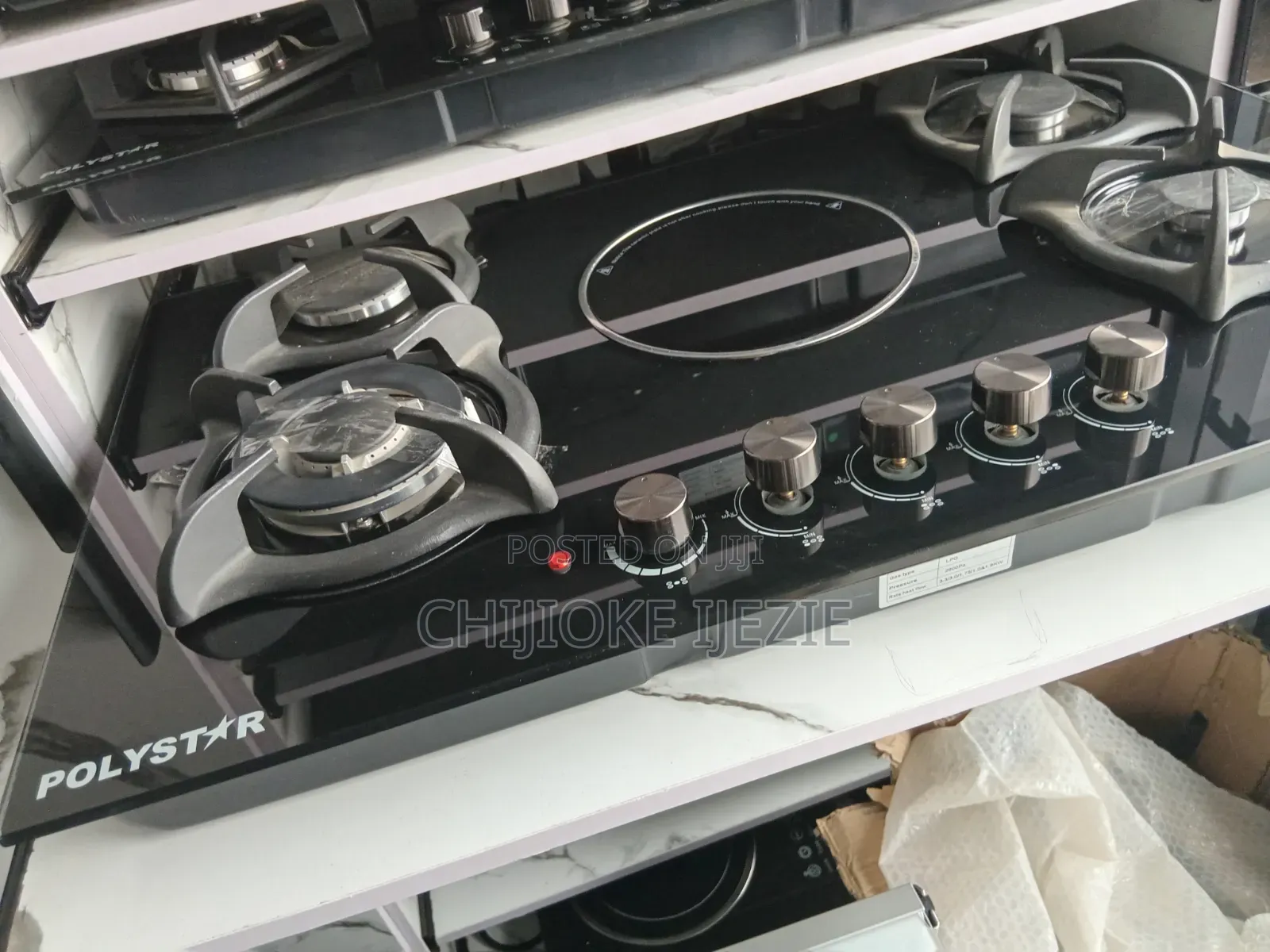 4burner Plus 1 Electric Cooker