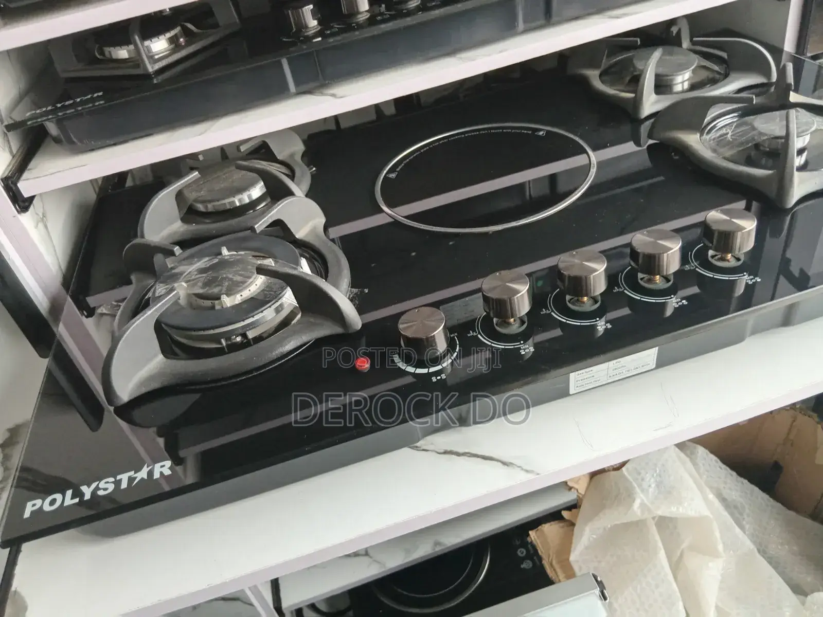 4burner Plus 1 Electric Cooker
