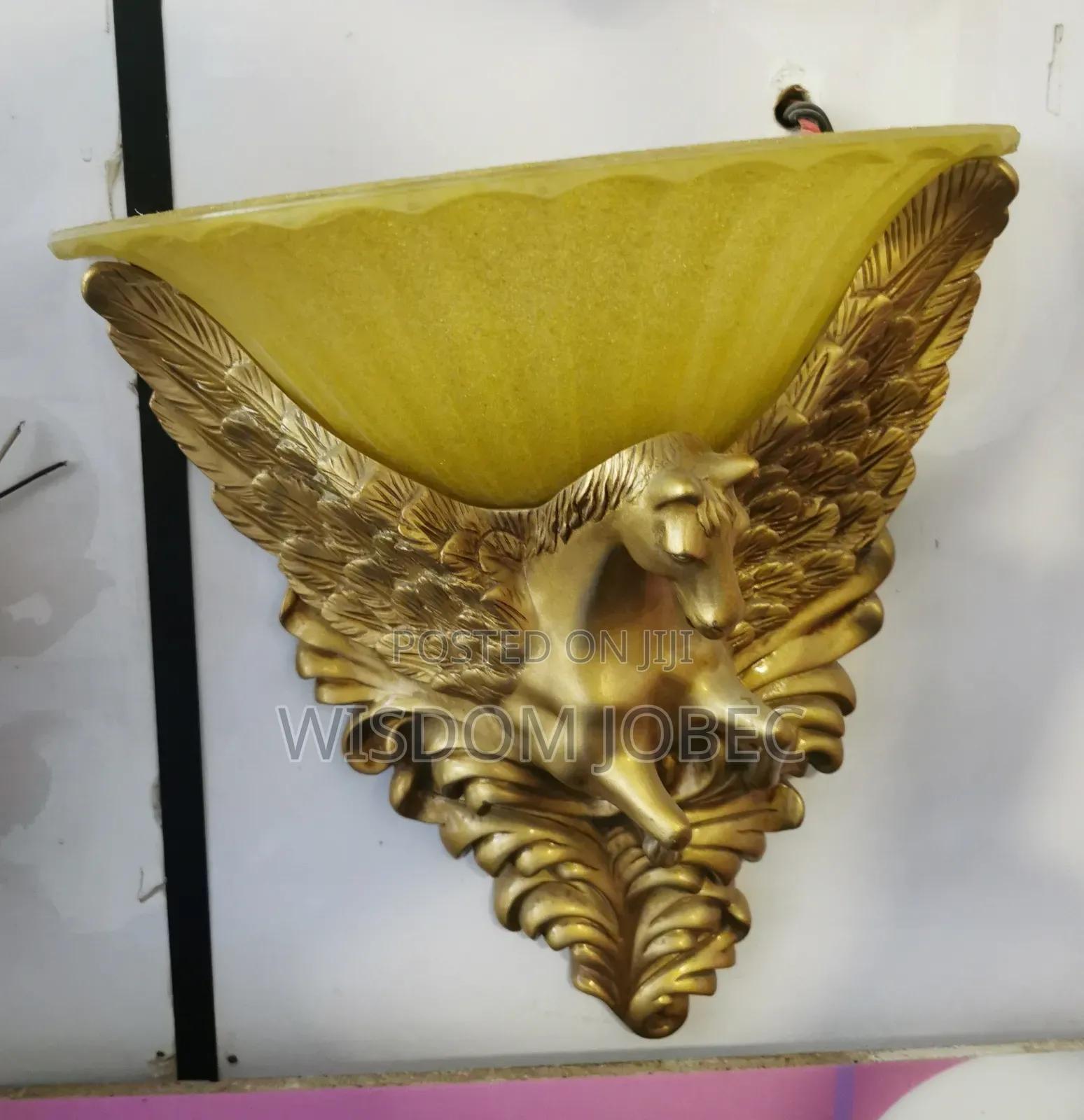 Nordic Gold Buckhorn Wall Light