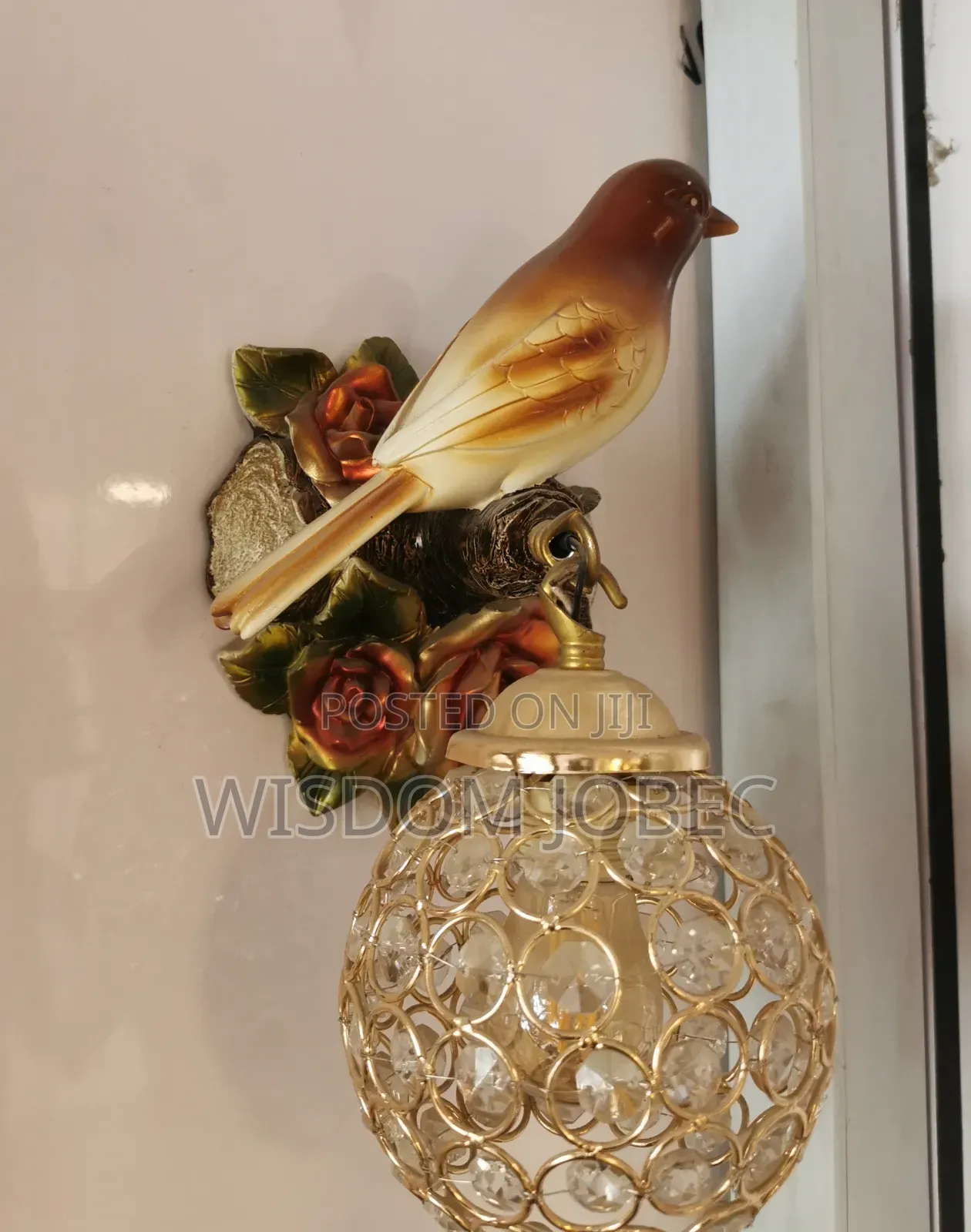 Nordic Gold Buckhorn Wall Light